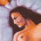 Dreamscape with nude woman having a nightmare
